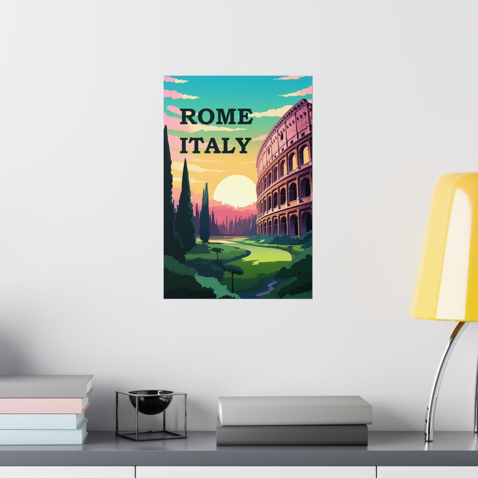 Rome, Italy Premium Matte Vertical Posters