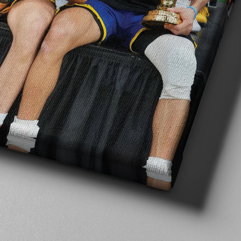 Golden State Warriors Poster 4 time NBA Champions