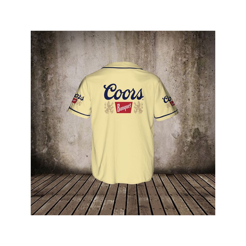 CCOORS Banquet Baseball Jersey, Beer Lovers