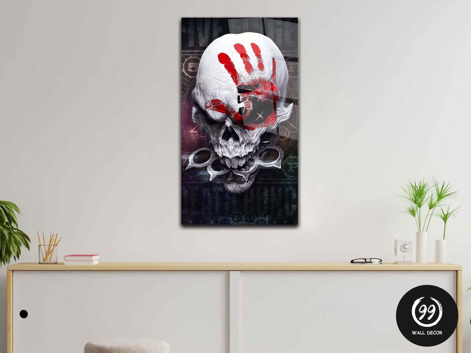 Five Finger Death Punch demon Poster, Wall Art Wall Dcor, Home Decor,