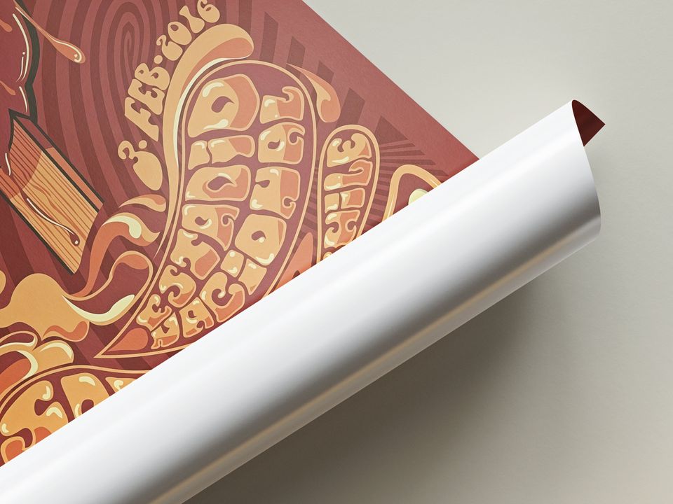 Rolling Stones Poster, Vintage Music Poster