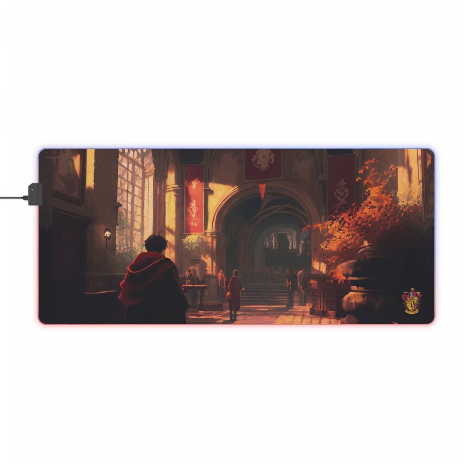 Gryffindor - Hogwarts Legacy - Gaming Desk Mat | Mouse Pad