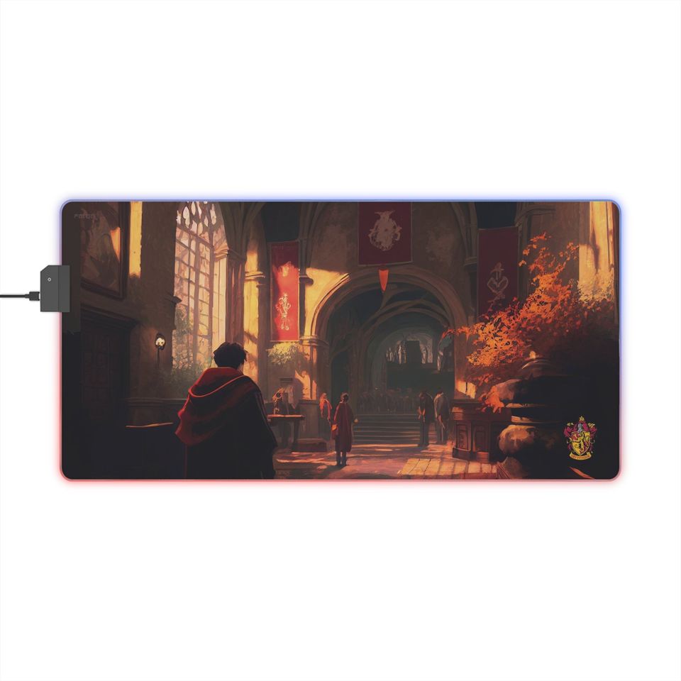 Gryffindor - Hogwarts Legacy - Gaming Desk Mat | Mouse Pad