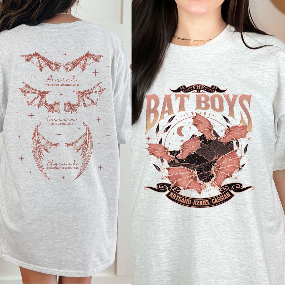 The Bat Boys Shirt, ACOTAR Merch, Night Court Illyrians Tee