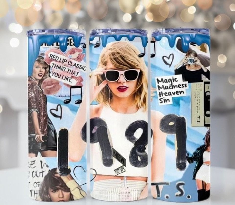 Taylorr Swifts 20 oz custom Tumbler
