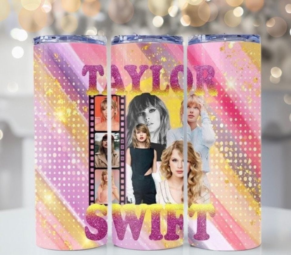 Taylorr Swifts 20 oz custom Tumbler