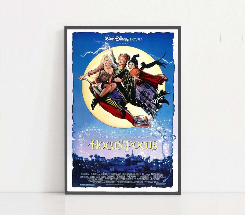 Hocus Pocus Movie Poster, Halloween Poster