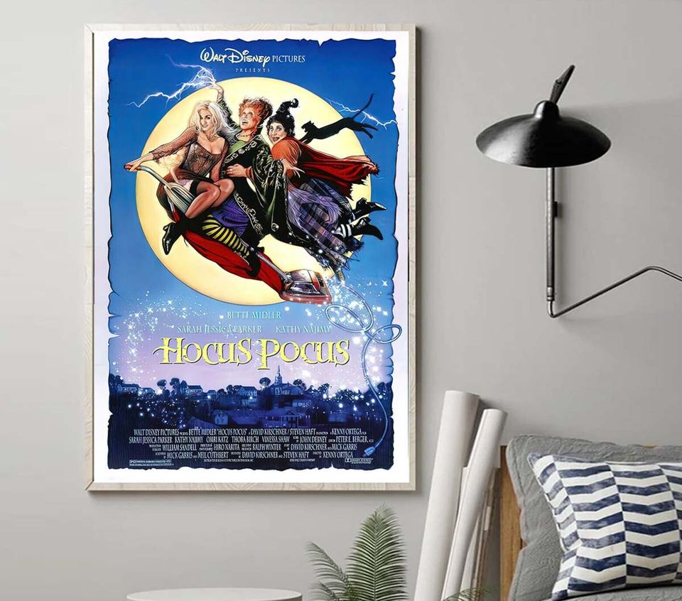 Hocus Pocus Movie Poster, Halloween Poster