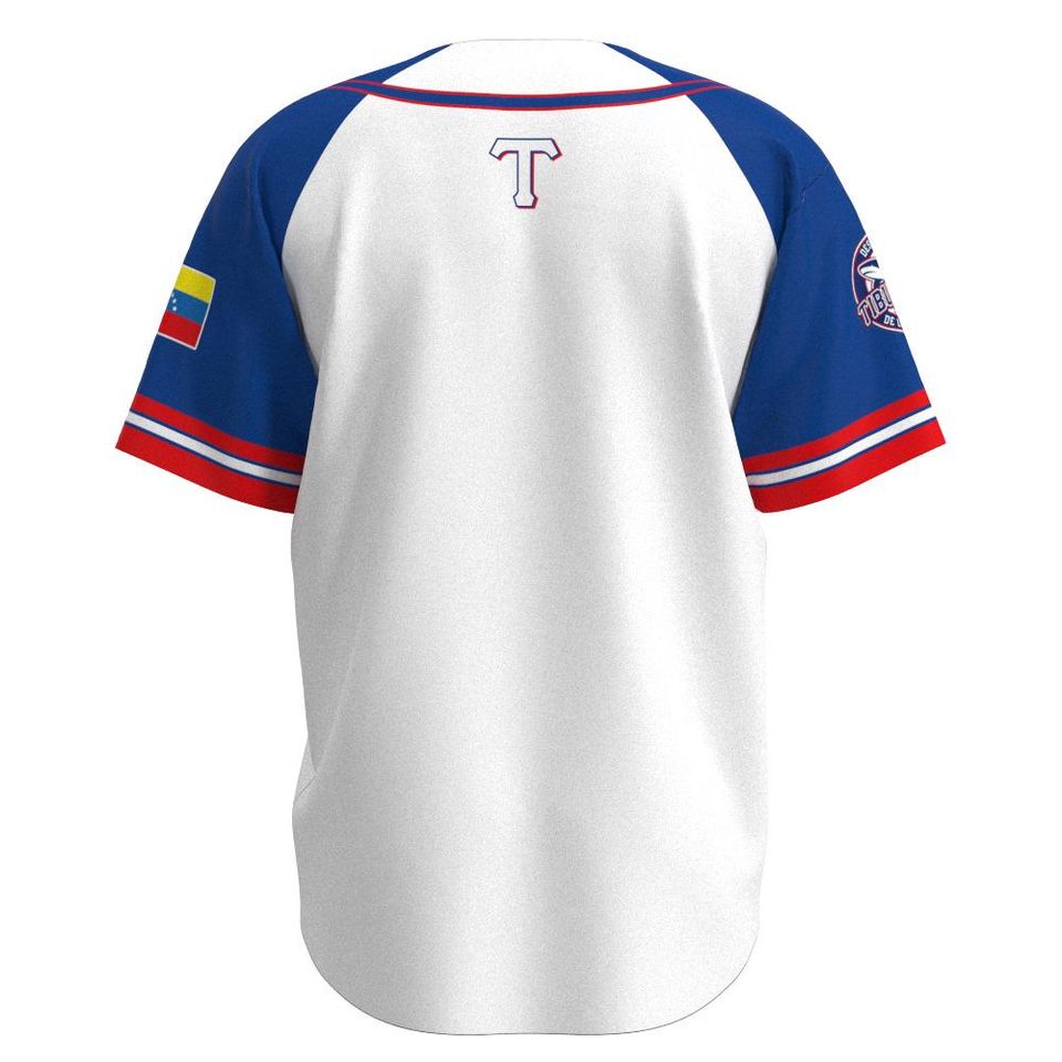 Guaira Sharks Baseball Jersey, Venezuela Flannel