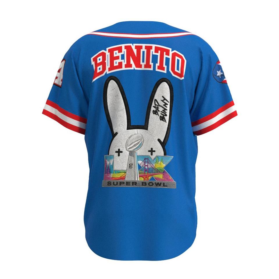 Puerto Rico, Bad Bunny super bowl, Jersey