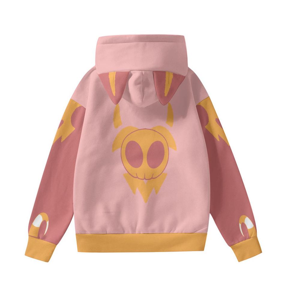 Helluva Boss Blitzo Hoodie Cat Ear Unisex Cute Cosplay Kawaii Gift