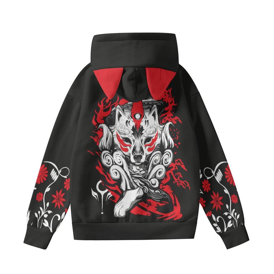 Unisex Cat Ear Hoodie Sweatshirts