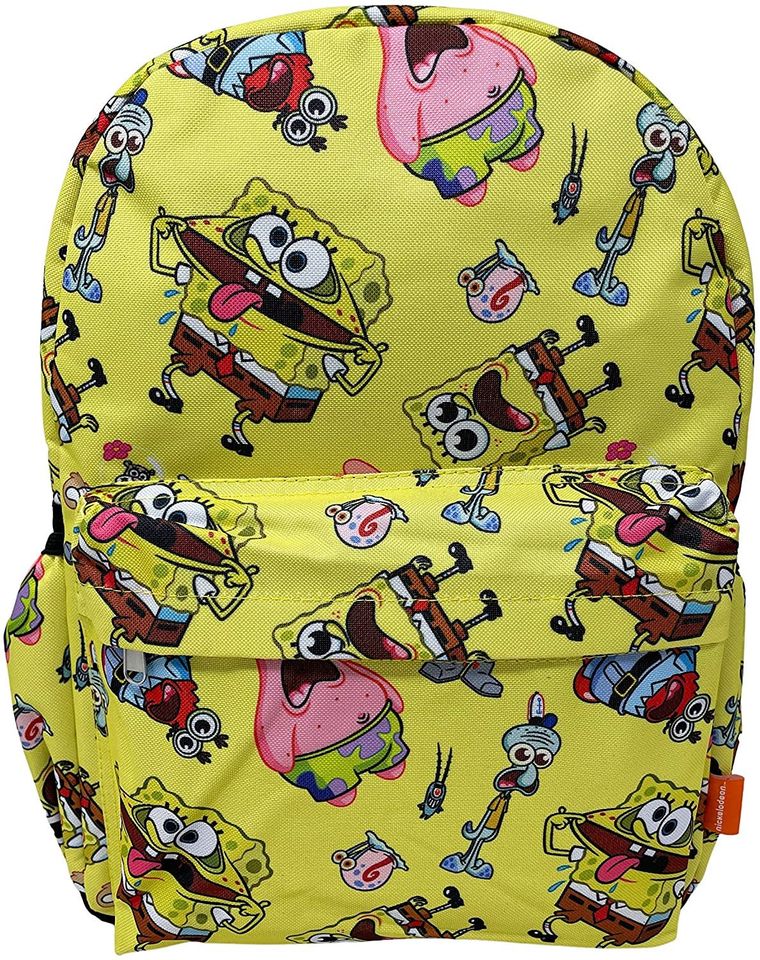 SpongeBob SquarePants Large Allover Print Backpack
