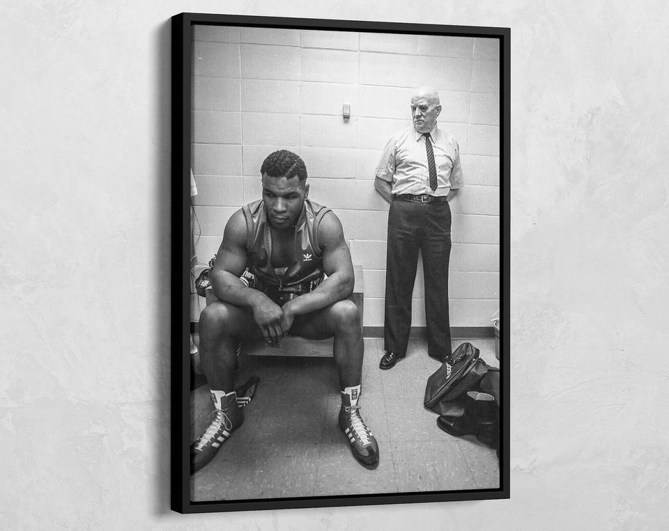 Mike Tyson - Cus D'Amato, Mike Tyson Boxing Poster