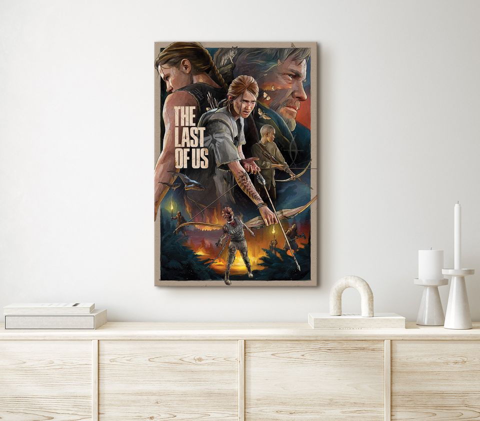 TLOU Poster, The Last Of Us Poster