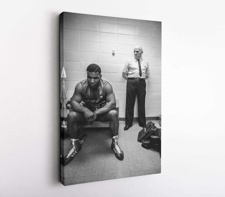Mike Tyson - Cus D'Amato, Mike Tyson Boxing Poster