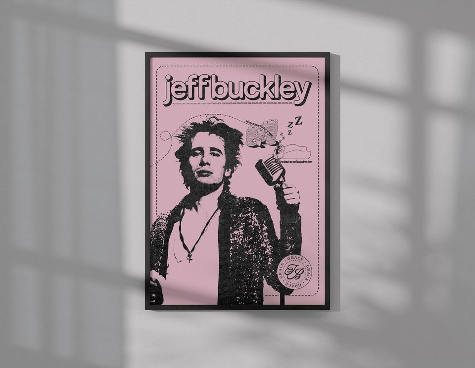 Jeff Buckley Poster | Music Poster | Wall Art | Wall Decor