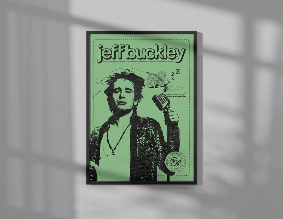 Jeff Buckley Poster | Music Poster | Wall Art | Wall Decor