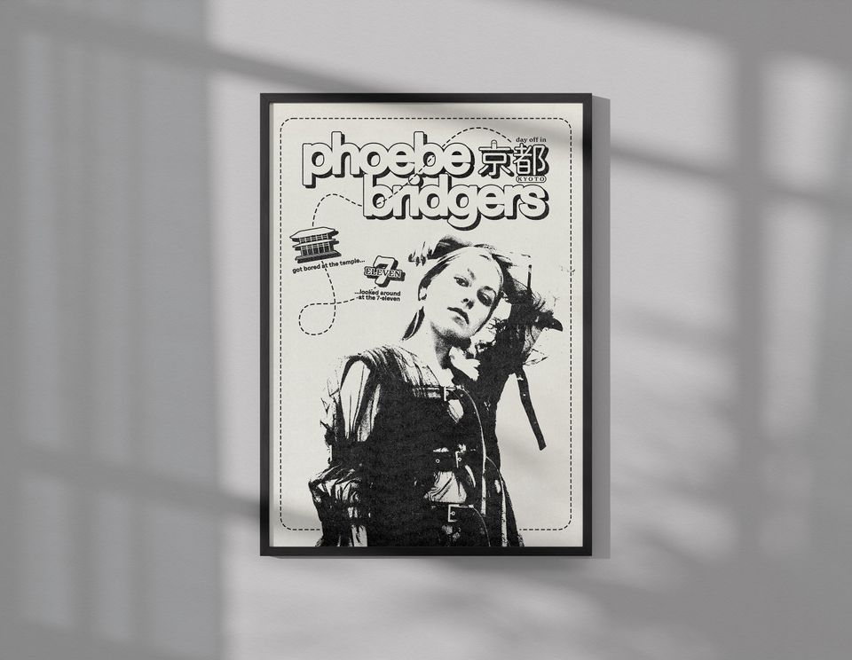 Phoebe Bridgers Poster | Music Poster | Wall Art | Wall Decor