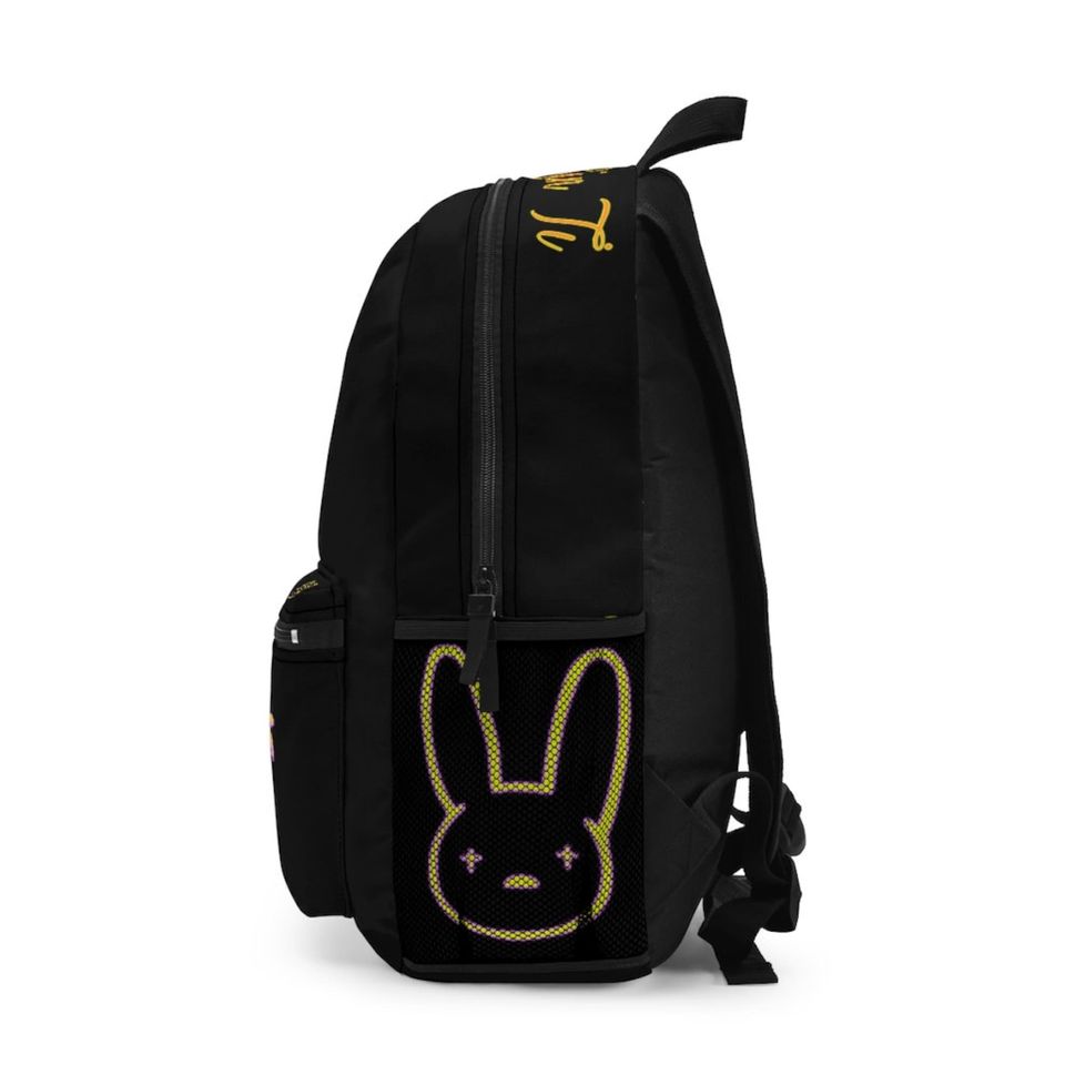 Bad Bunny BackPack Back to School (Black)