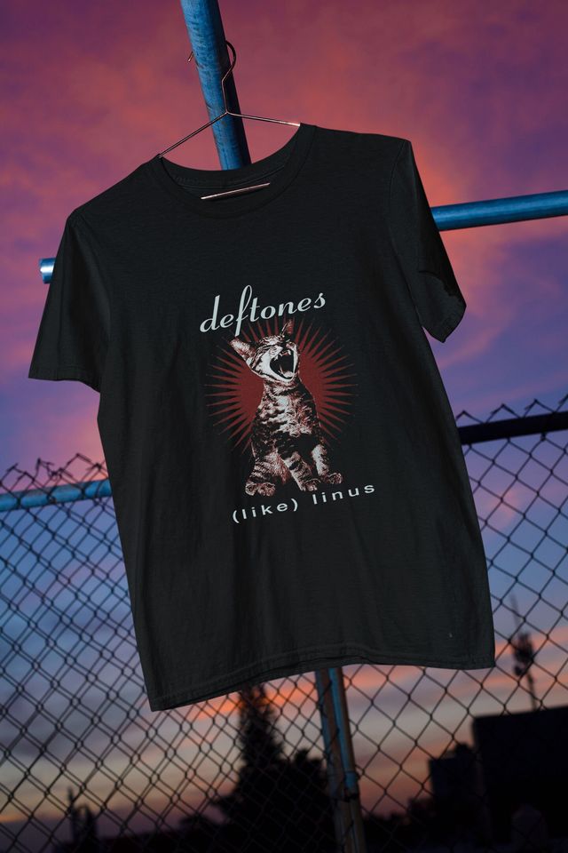 Deftone Like Linus Black Tshirt