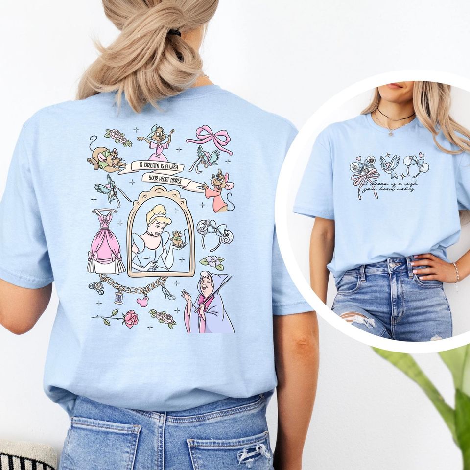 Cinde Disney Double Sided T-Shirt