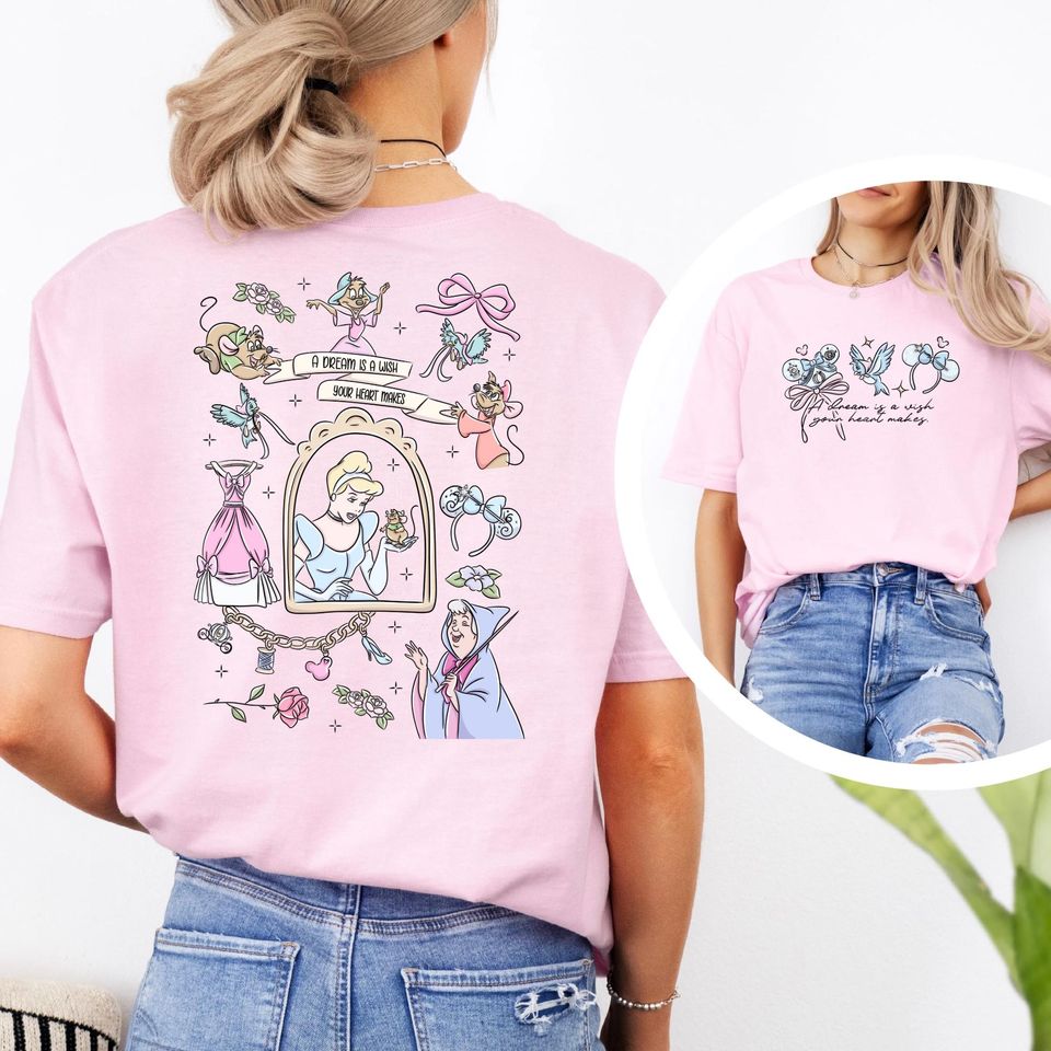 Cinde Disney Double Sided T-Shirt