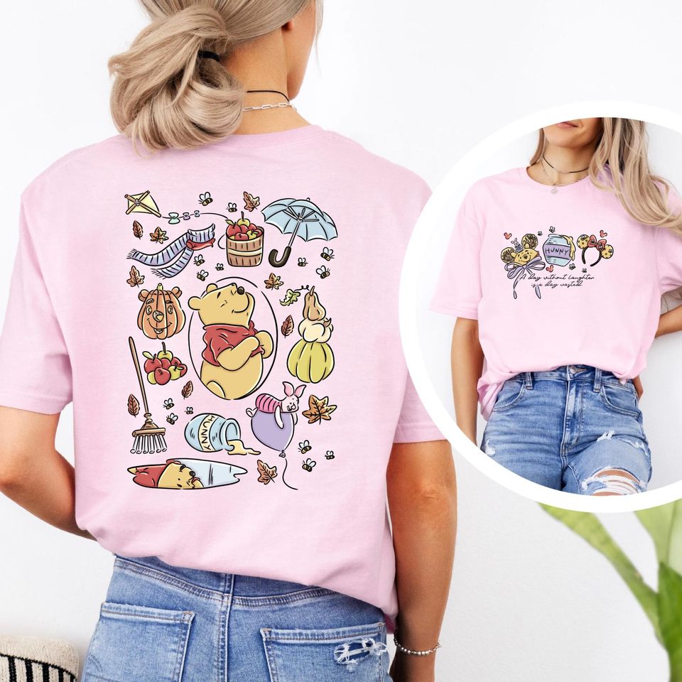 Winnie the Pooh Disney Double Sided T-Shirt