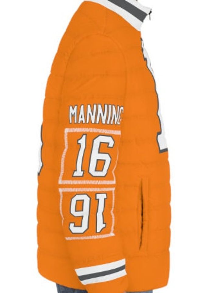 Custom Tennessee Game Day Men's Puffer Coat/ Jacket
