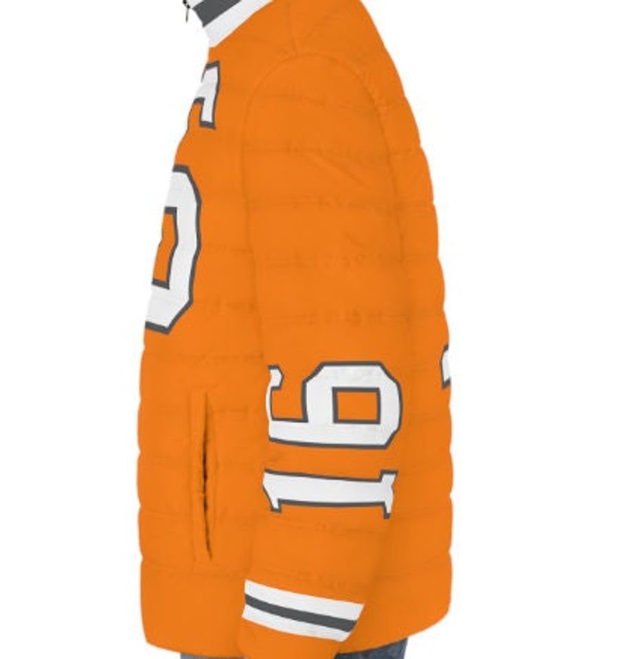 Custom Tennessee Game Day Men's Puffer Coat/ Jacket
