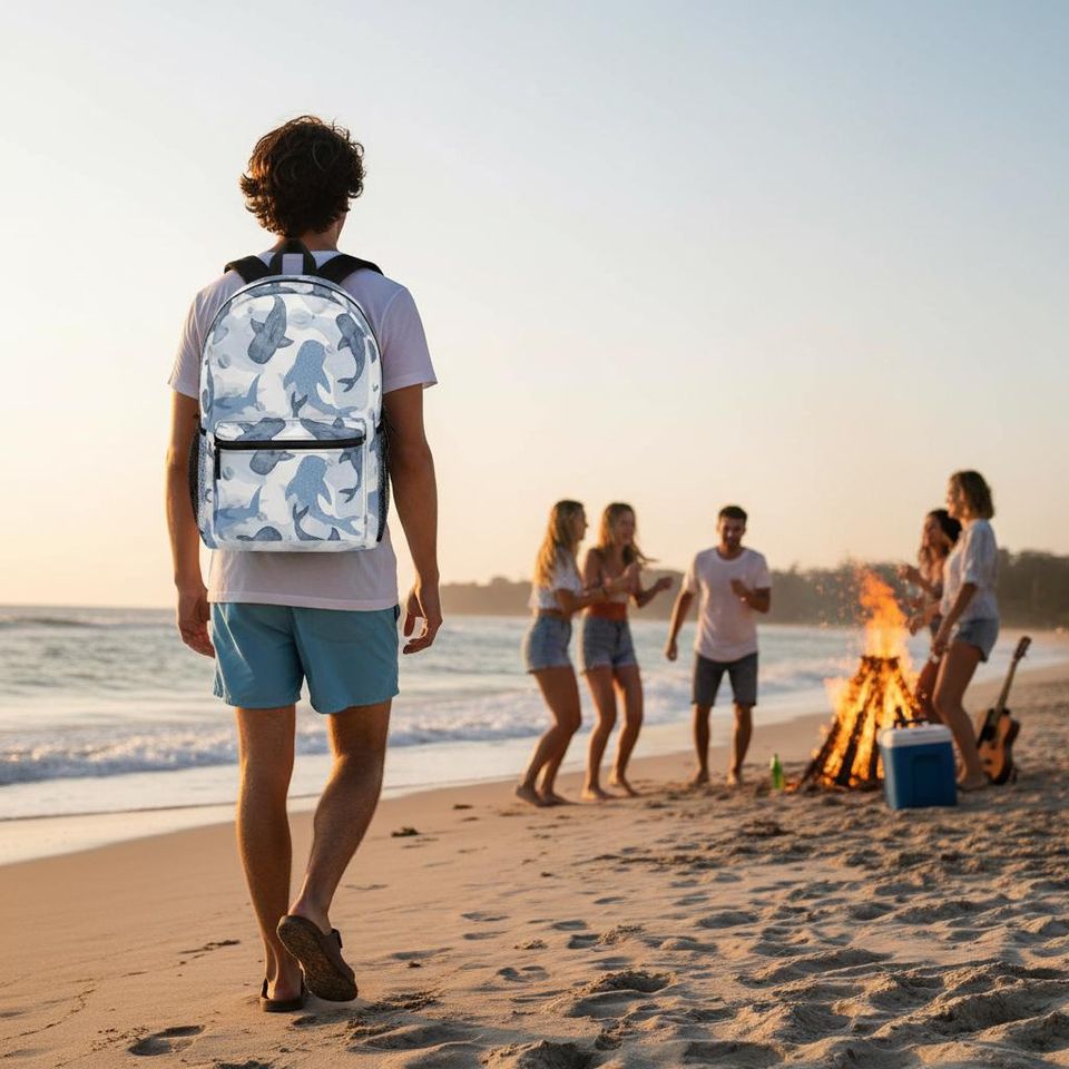 Whale Shark Camo Backpack