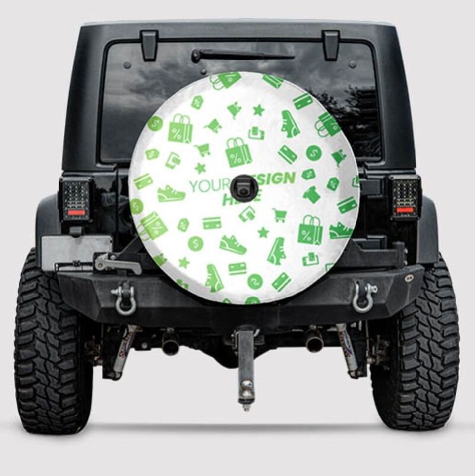 Boston Terrier Dog Spare Tire Cover