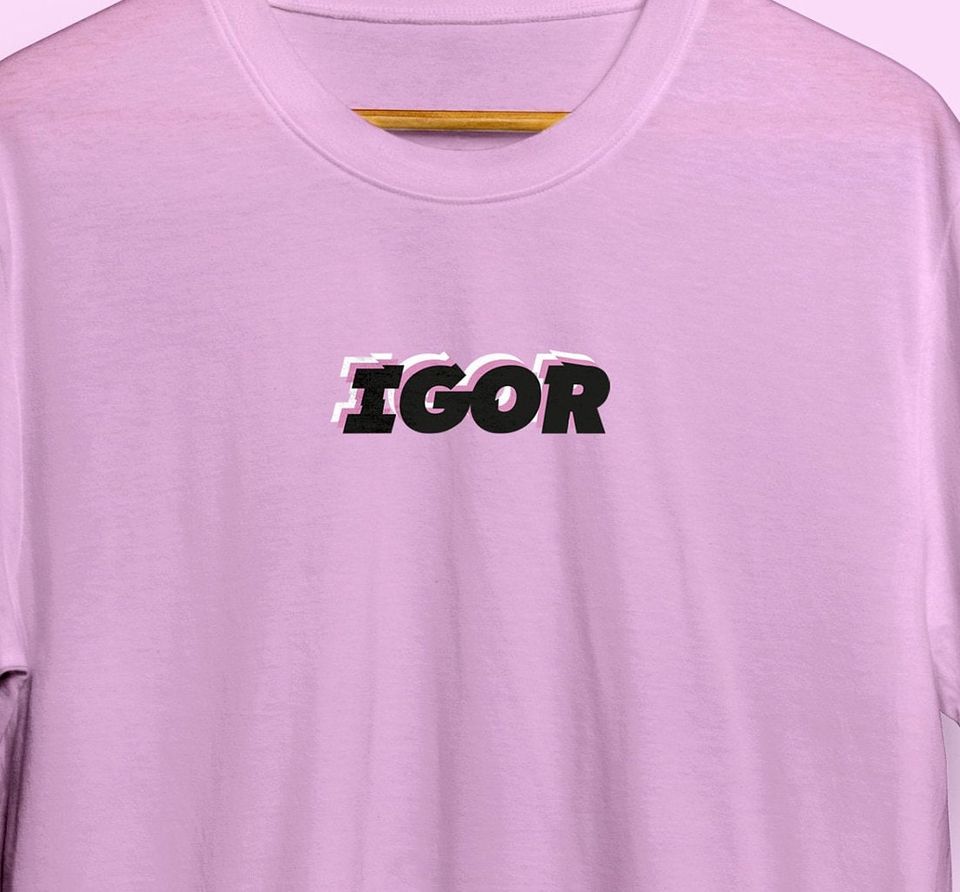 Tyler, The Creator Igor Rapper Pink Graphic Oversized Rapper Double Side T-shirt