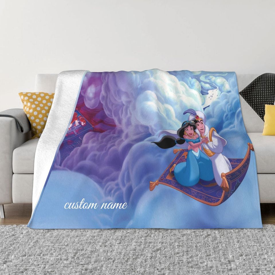Disney Blanket, Disney Princess Jasmine Blanket