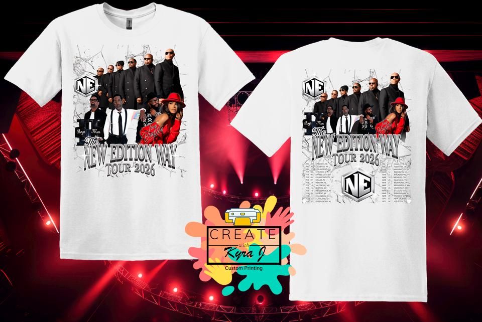 The New Edition Way Tour 2026 Fan Tee