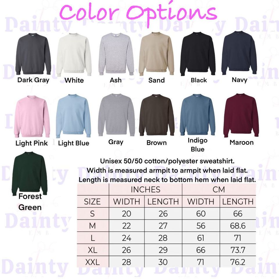 Gingerbread Sweatshirt - Embroidered Christmas Crewneck