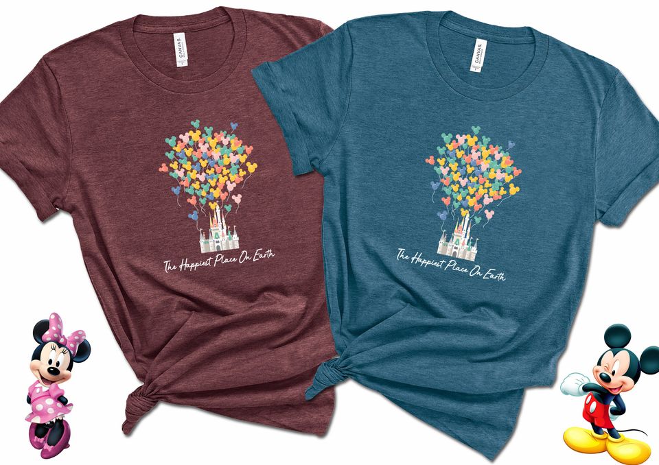 Happiest Place On Earth Long Sleeve, Disneyworld Long Sleeves