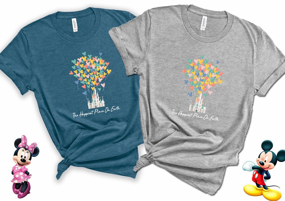 Happiest Place On Earth Long Sleeve, Disneyworld Long Sleeves