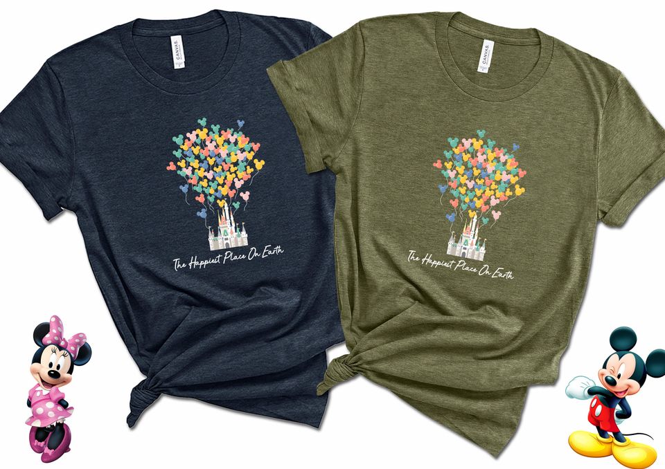 Happiest Place On Earth Long Sleeve, Disneyworld Long Sleeves