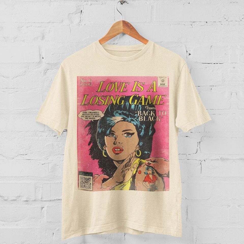 Amy Winehouse Love Is A Losing Game Shirt