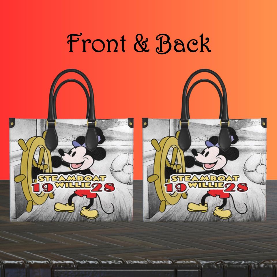 Disneyland Leather Bag, Gift For Her