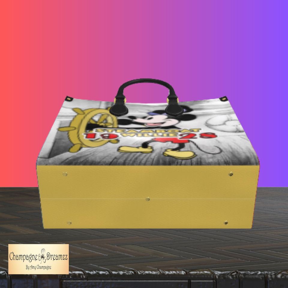 Disneyland Leather Bag, Gift For Her
