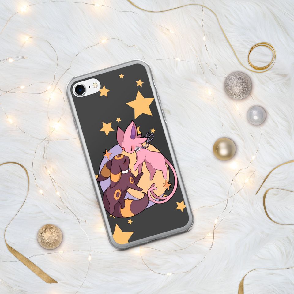 iPhone Compatible PKM Case | Espeon and Umbreon