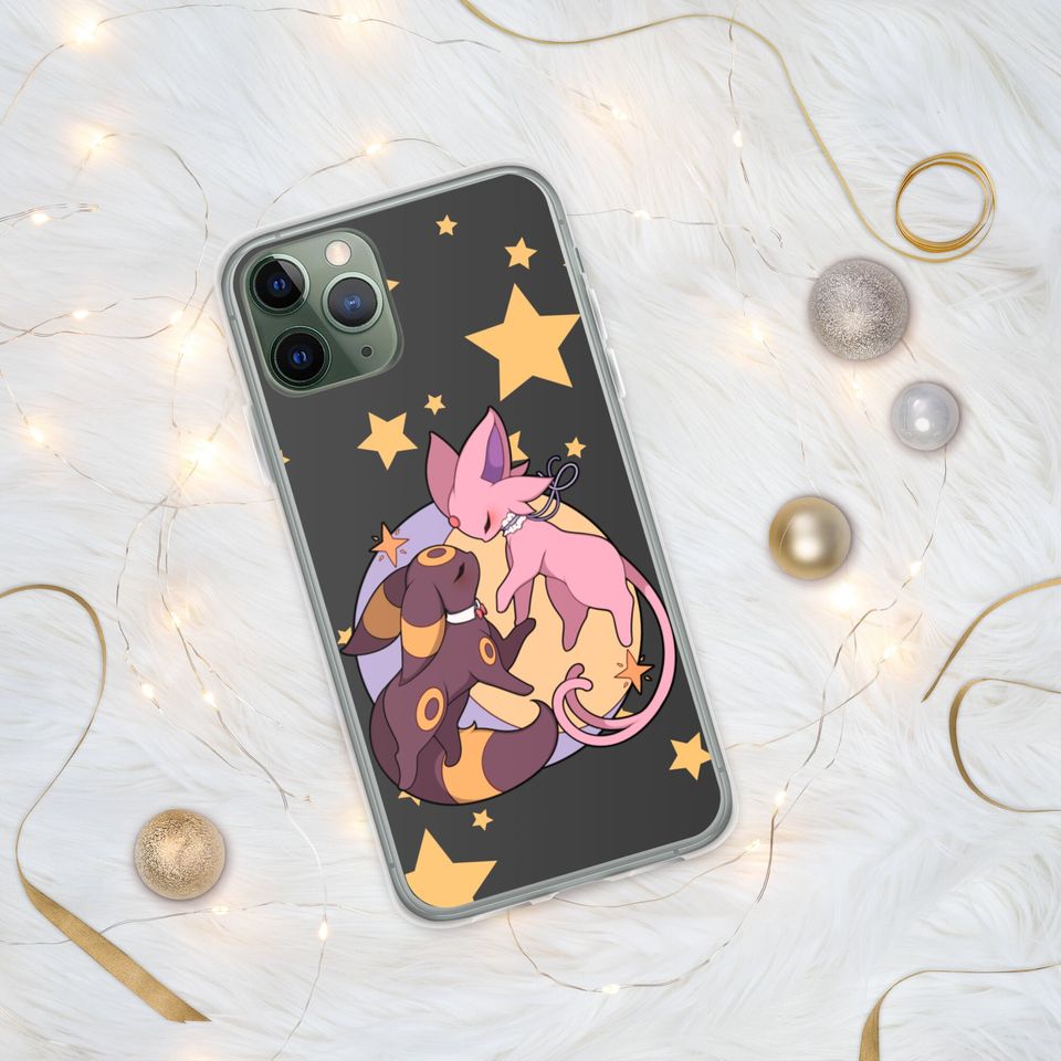 iPhone Compatible PKM Case | Espeon and Umbreon