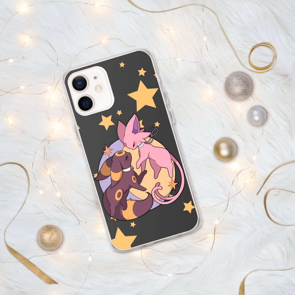 iPhone Compatible PKM Case | Espeon and Umbreon