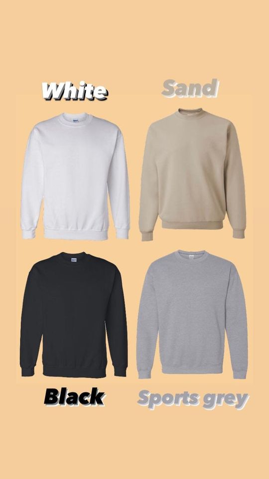 Halloween town university embroidered crewneck, college pullover