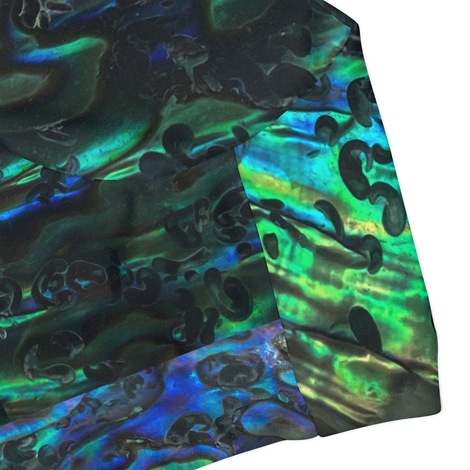 Girls Two Piece Swimsuit, Abalone Shell Design