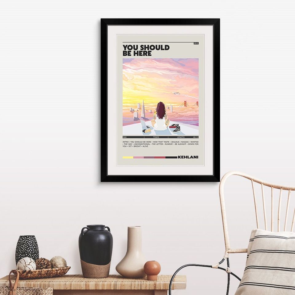 Kehlani You Should Be Here Poster