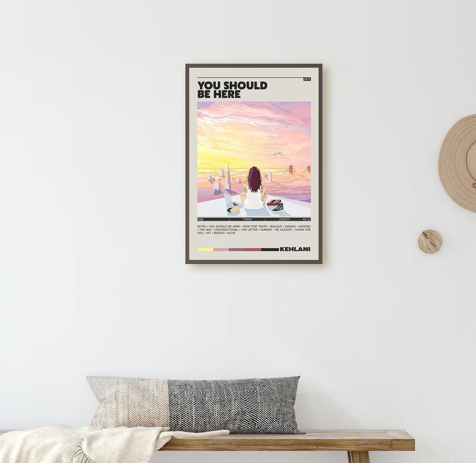 Kehlani You Should Be Here Poster
