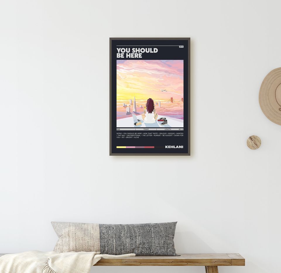 Kehlani You Should Be Here Poster